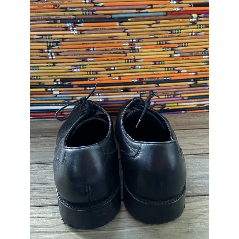 Cole Haan Black Oxford Shoes Leather Mens‎ Size 10M Formal Business